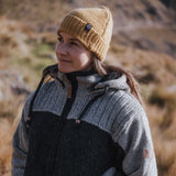 Womens Alpine NZ Wool Jacket - Charcoal