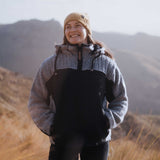 Womens Alpine NZ Wool Jacket - Charcoal