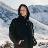Womens Riverstone NZ Wool Jacket - Charcoal