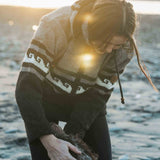 Womens Whale Bay NZ Wool Jacket - Charcoal