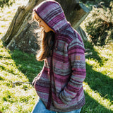 Womens Glacier NZ Wool Jacket - Dusky Rose