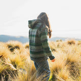 Womens Glacier NZ Wool Jacket - Fern Marle