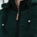 Womens Punakaiki NZ Wool Jacket - Forest