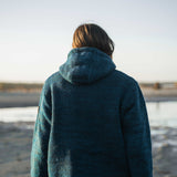 Womens Riverstone NZ Wool Jacket - Petrol