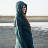 Womens Riverstone NZ Wool Jacket - Petrol