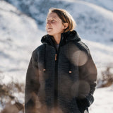 Womens Punakaiki NZ Wool Jacket - Slate Grey