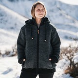 Womens Punakaiki NZ Wool Jacket - Slate Grey