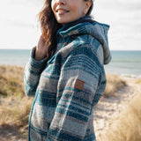 Womens Glacier NZ Wool Jacket - Tasman Teal