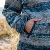 Womens Glacier NZ Wool Jacket - Tasman Teal