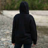 Womens Coastal NZ Wool Jersey - Black