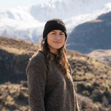 Womens Weekender NZ Wool Jersey - Dark Natural Brown