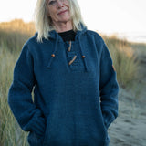 Womens Coastal NZ Wool Jersey - Denim