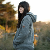 Womens Coastal NZ Wool Jersey - Grey