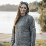 Womens Weekender NZ Wool Jersey - Natural Brown