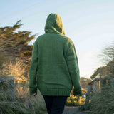 Womens Coastal NZ Wool Jersey - Olive