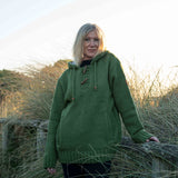Womens Coastal NZ Wool Jersey - Olive