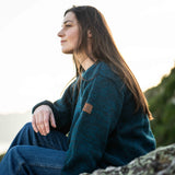 Womens Weekender NZ Wool Jersey - Petrol