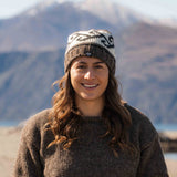 Koru Wool Beanie - Natural Brown