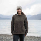 Sherpa Wool Beanie - Naturals