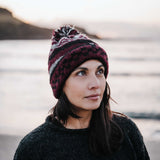 Everest Wool Beanie - Raspberry