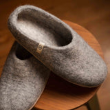 NZ Wool Slippers - Grey