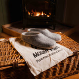 NZ Wool Slippers - Grey